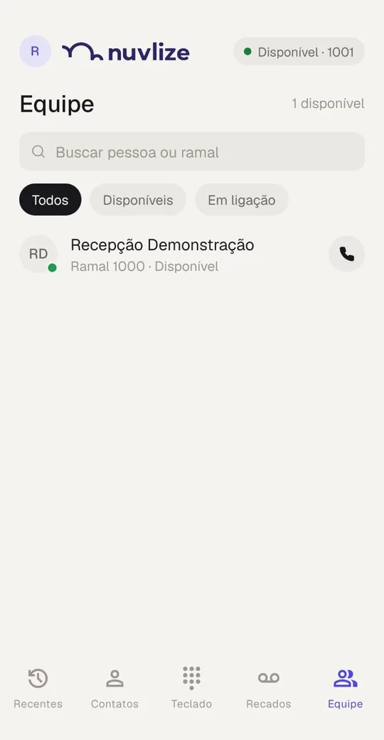 App Nuvlize, equipe